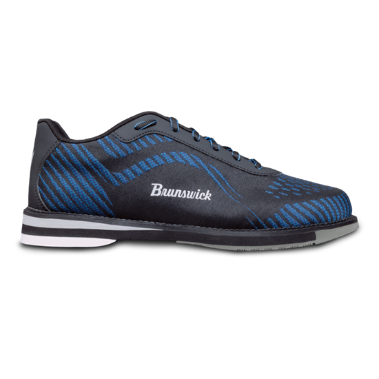 Picture of Brunswick Men's Command Black Blue Right Hand Bowling Shoes