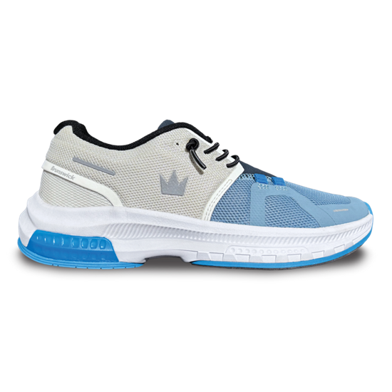 Picture of Brunswick Women's Alpine Blue White Bowling Shoes