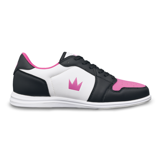 Picture of Brunswick Women's Lady Fanatic Black Pink Bowling Shoes