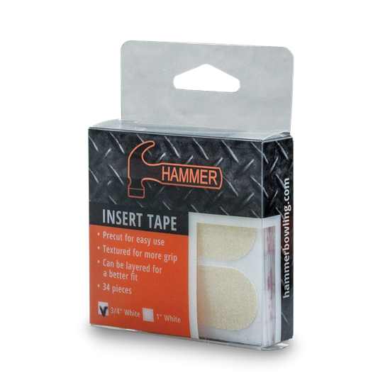 Picture of Hammer Insert Tape 1" White Textured