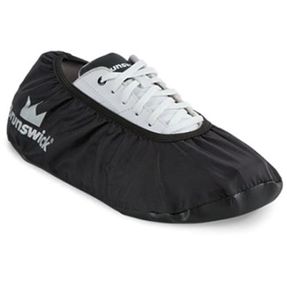 Picture of Brunswick Shield Black Shoe Covers
