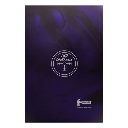 Picture of Hammer Purple Pearl Urethane 78D Bowling Towel