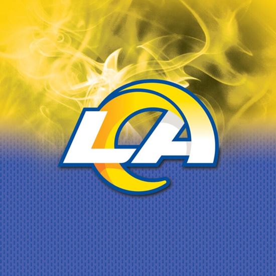 Picture of KR NFL LA Rams On Fire Bowling Towel