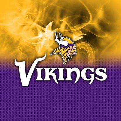 Picture of KR NFL Minnesota Vikings On Fire Bowling Towel