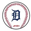 Picture of KR Strikeforce MLB Detroit Tigers Round Baseball Shammy