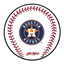 Picture of KR Strikeforce MLB Houston Astros Round Baseball Shammy