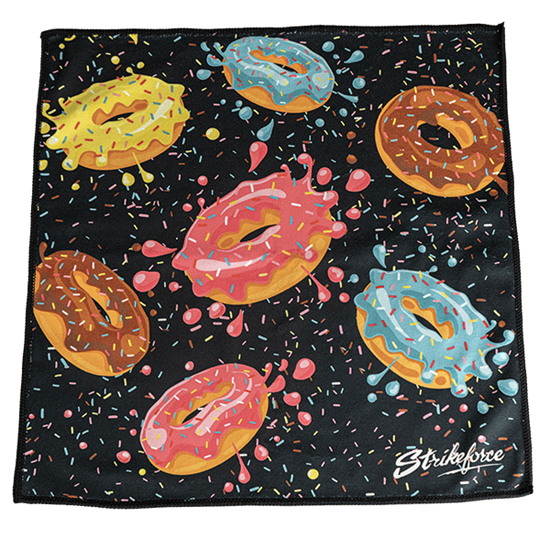 Picture of KR Strikeforce Sublimated Microfiber Towel Donuts 16x16