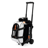 Picture of Genesis Sleek Gloss 2 Ball Double Roller White Black Bowling Bag