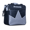 Picture of Brunswick Blast 1 Ball Single Tote Silver Bowling Bag