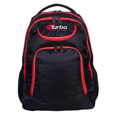 Picture of Turbo Shuttle Black Red Bowling Backpack