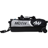 Picture of Motiv Apex 3 Ball Triple Tote Roller Silver Bowling Bag